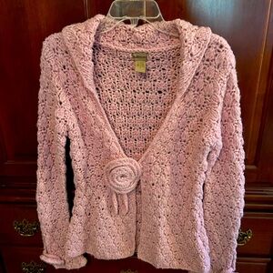 Light Pink RuffHewn sweater